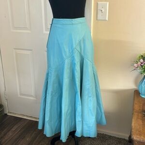 Comint Vintage 80s Midi Leather‎ Skirt  Size S